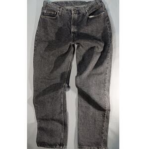 Vintage Levi’s 540 Relaxed Fit Black Jeans 38x34 USA Made 90s Grunge Denim rare